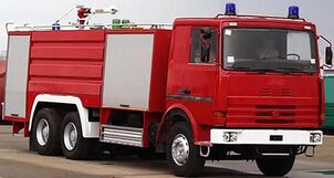 SNVI Firefighter truck