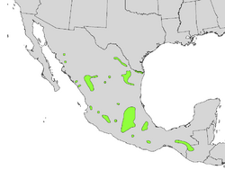 Taxodium mucronatum range map.png