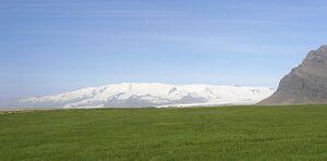 View of Oraefa Jokull from Hali, Island 2008.jpg