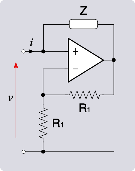 File:General negative impedance circuit.svg