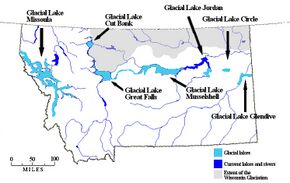 Glacial lakes in Montana.jpg