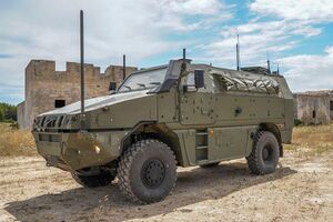 Italian Army - VTMM Orso command post vehicle of the Pinerolo Brigade.jpg