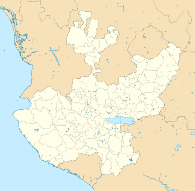 Mexico Jalisco location map.svg
