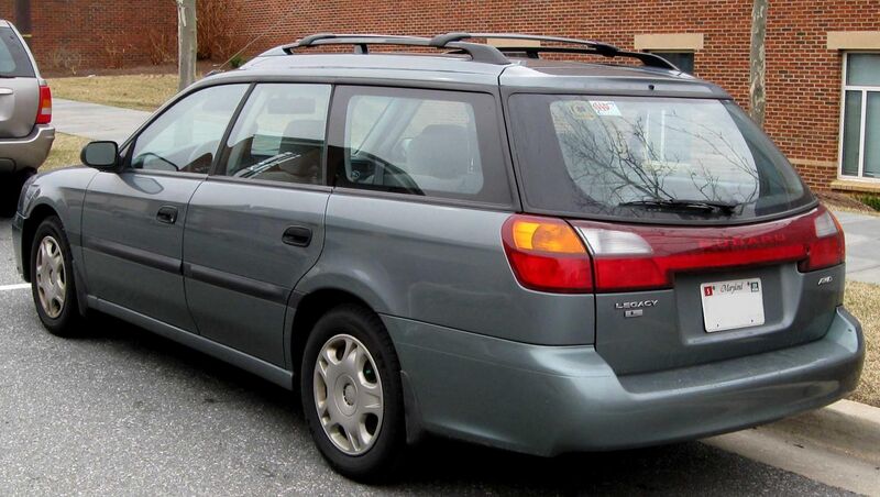 File:3rd Subaru Legacy L wagon rear.jpg