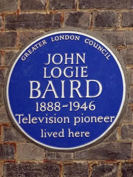 File:JOHN LOGIE BAIRD 1888-1946 Television pioneer lived here.jpg