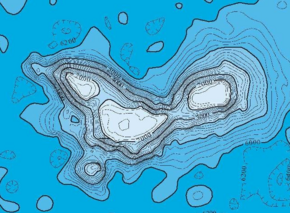 Micronesia and Marshall islands bathymetry, Ioah (IOAN; Fedorov) Guyot.png