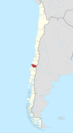 Map of Ñuble Region