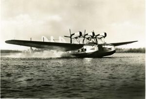 Savoia-Marchetti S.66 taking off