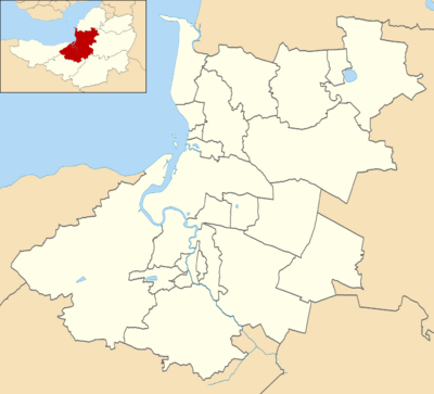 Sedgemoor UK ward map 2010 (blank).svg