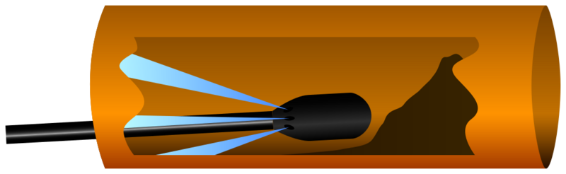 File:Sewerage pipe cleaning nozzle.svg