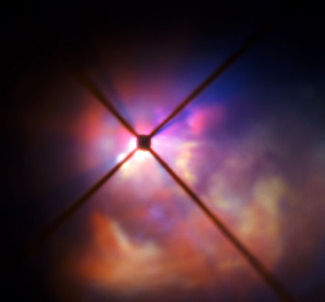 File:VLT image of the surroundings of VY Canis Majoris seen with SPHERE.jpg