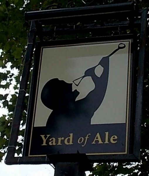 File:Yard of Ale name sign, Stratford-upon-Avon (geograph 4139995).jpg