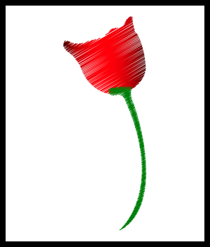 File:Cartoony red rose.svg