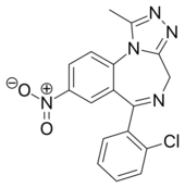 Clonazolam skeletal formula.svg