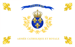 Drapeau Armée Catholique et Royale de Vendée3.svg
