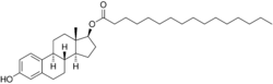 Estradiol palmitate structure.svg