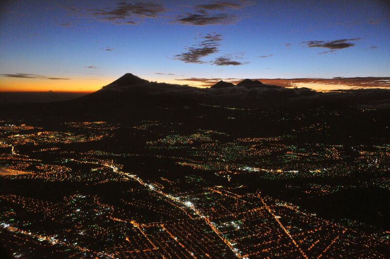 File:Guatemala city aerial night b.JPG