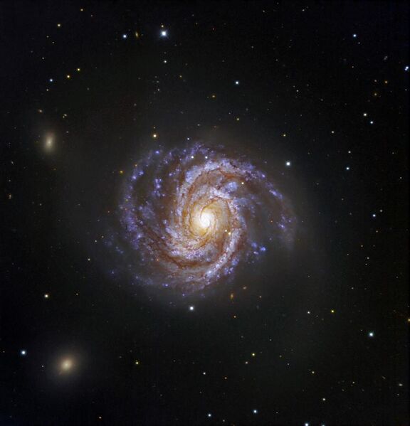 File:Messier 100 and Supernova SN 2006X.jpg