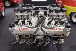 Rétromobile 2018 - Moteur Abarth T 140 Le Mans TIPO240 - 1967 - 001.jpg