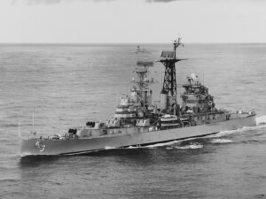 USS Galveston (CLG-3) at sea, in October 1963 (NH 98840).jpg