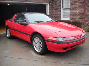 1990 Plymouth Laser RS Turbo red.jpg