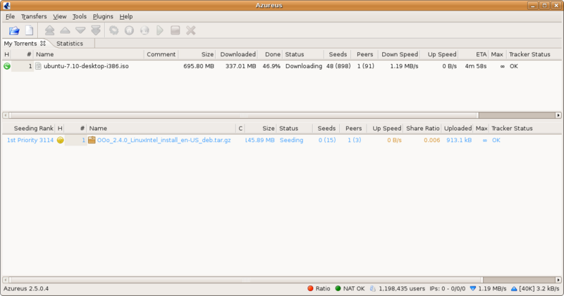File:Azureus screenshot ubuntu.png