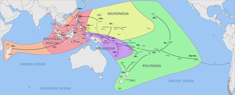 File:Chronological dispersal of Austronesian people across the Pacific.svg