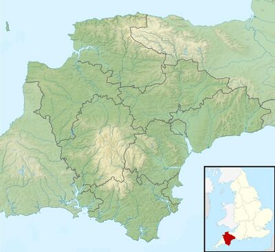 Devon UK relief location map.jpg
