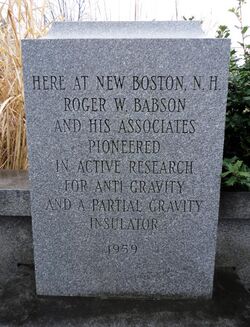 New boston babson monument.JPG