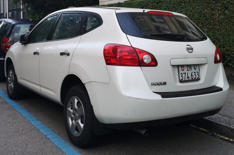 File:Nissan Rogue (rear).jpg