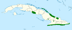 Polioptila lembeyei map.svg