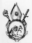 Saint Remaclus in heraldry