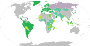 Visa Requirements for North Macedonian Citizens.svg