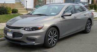 2017 Chevrolet Malibu LT front 3.27.18.jpg