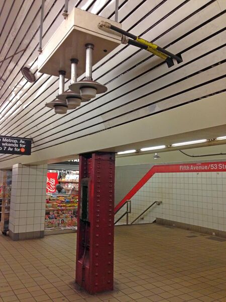 File:Antennas of Distributed Antenna System in New York City subway.jpg
