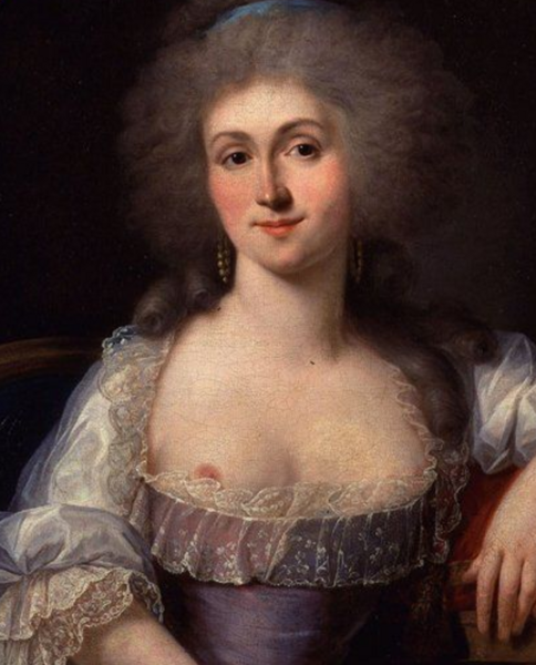 File:Duplessis's semi-topless portrait of the Princess of Lamballe dates from 18th Century France.png