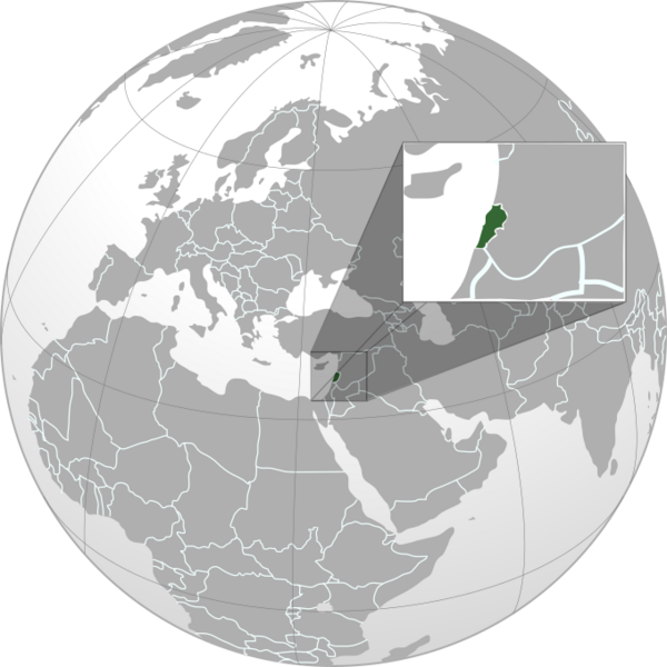 File:Lebanon (orthographic projection).svg