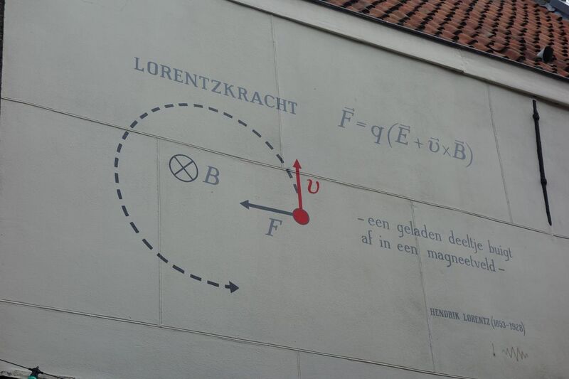 File:Lorentz force - mural Leiden 1, 2016.jpg