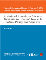 Cover of the National Occupational Research Agenda for Total Worker Health.