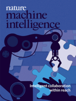 Nature Machine Intelligence journal cover volume 1 issue 1.png