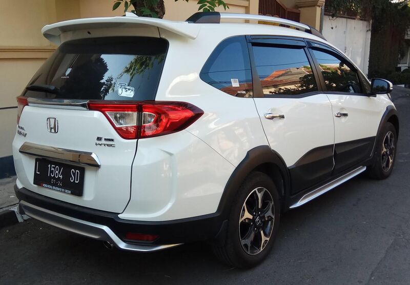 File:2018 Honda BR-V 1.5 E CVT Prestige pre-facelift (rear), West Surabaya (cropped).jpg