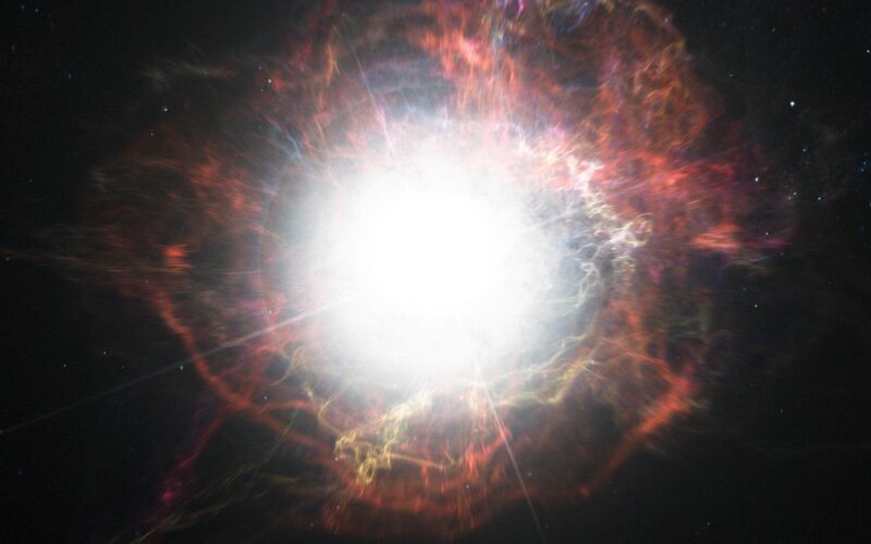 File:Artist’s impression of dust formation around a supernova explosion.jpg