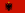 Flag of German occupied Albania.svg