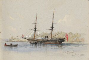 HMS Torch, Sydney. 1855, Conrad Martens.jpg
