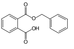 Monoisobenzylphthalate Structure.svg