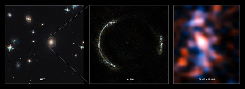 File:Montage of the SDP.81 Einstein Ring and the lensed galaxy.jpg