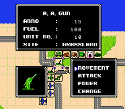 NES Desert Commander (Sabaku no Kitsune - Sensha Senryaku) - First Battle.png
