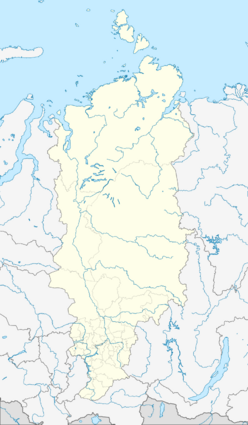 Logancha crater is located in Krasnoyarsk Krai