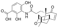 Platensimycin skeletal.svg