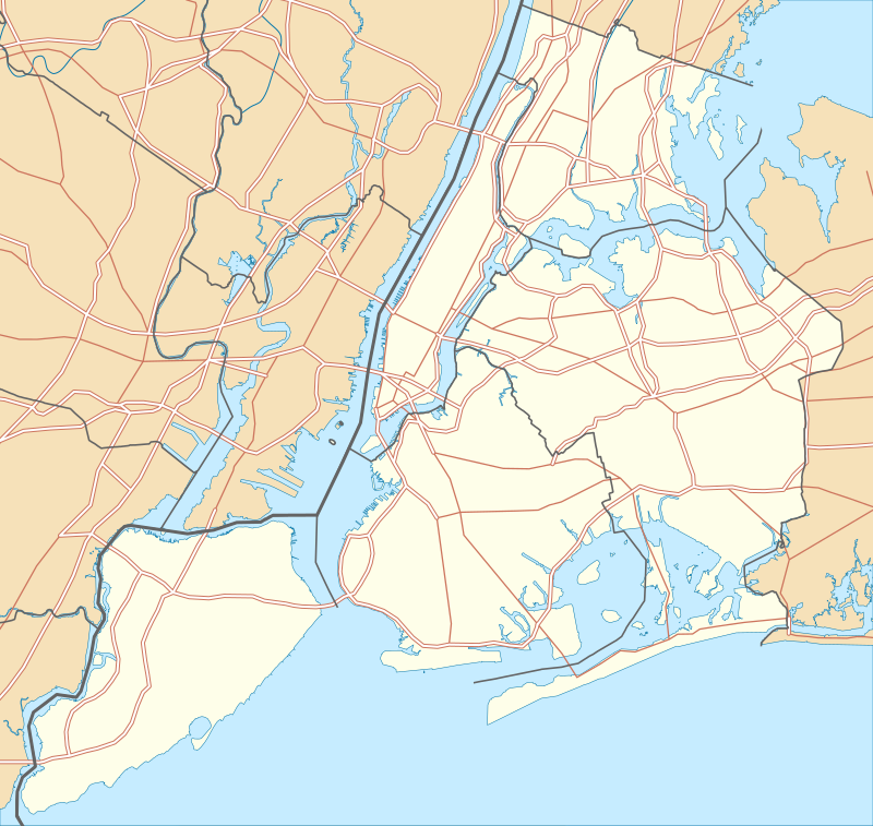 Location map/data/USA New York Staten Island is located in New York City